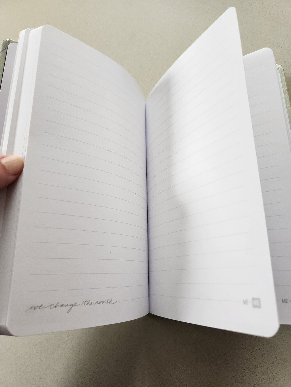 Me to We Notebook/Journal -Wide Rule -300 Pages. **NEW - Picture 4 of 7